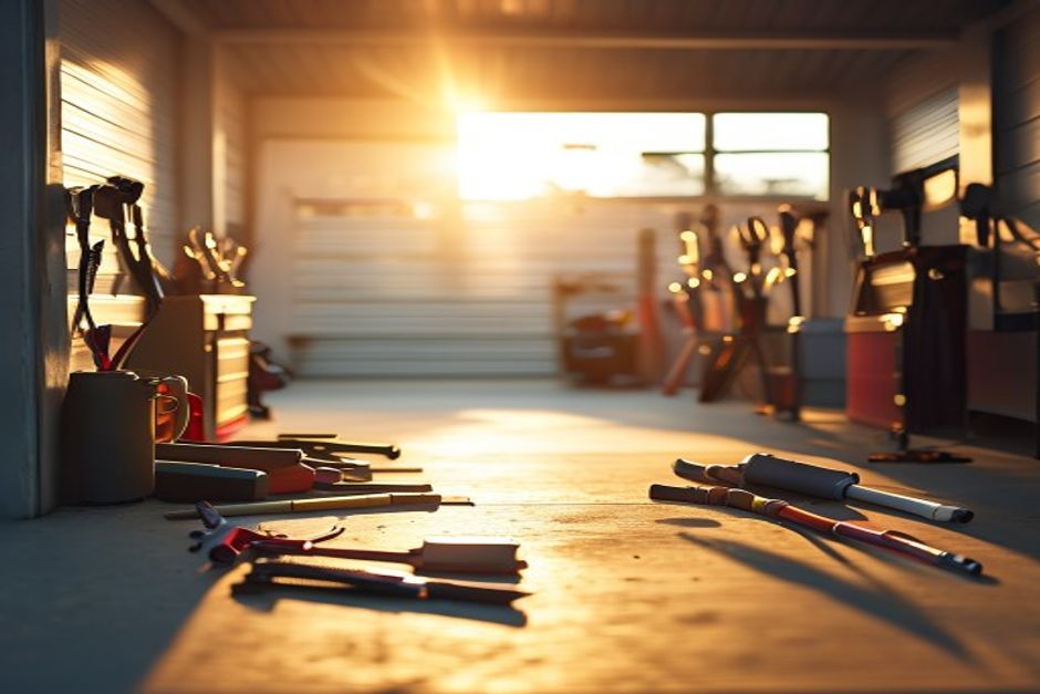 Open Lane Garage Door's Repairs Corp — professional Garage Door Repair in Winsted, branded work van and team — Garage Door Repair near me